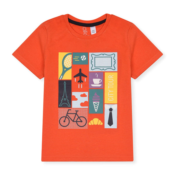 Ok Soft Cotton Jersey Orang With Your Tour Printed T-Shirt