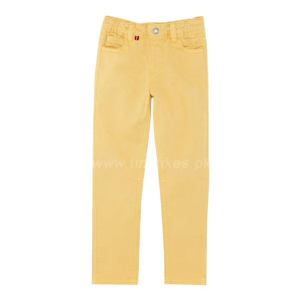 SM Boys Jeans Yellow Color Pent - TinyTikes.pk