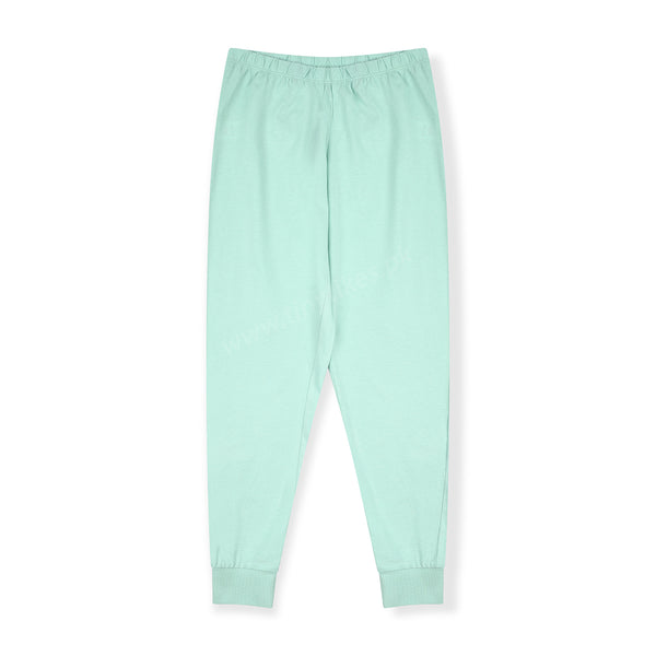C&A Soft Cotton Jersey Sea Green Trouser
