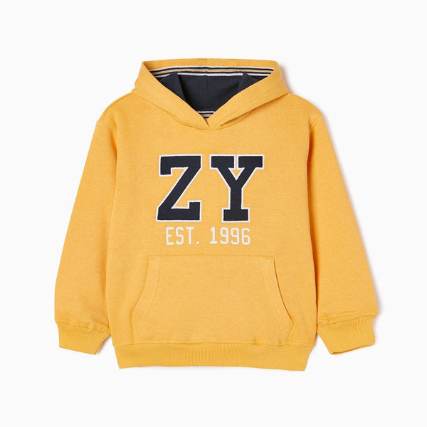 Z Y Yellow Patch Hoodie