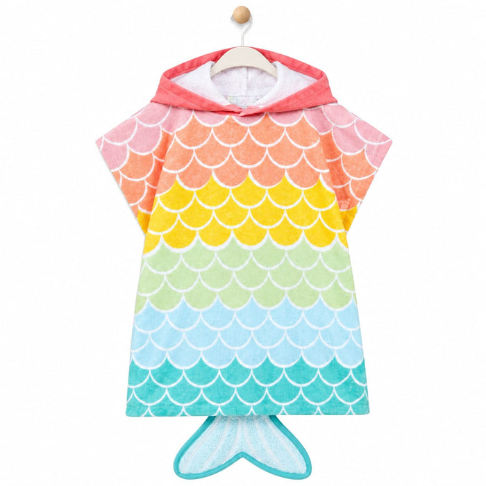 Fluffy Hooded  Bath & Beach Poncho for Kids