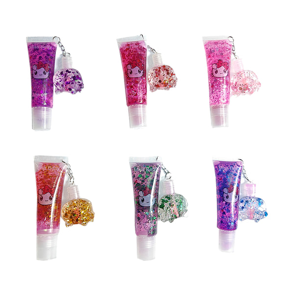 Girls Kitty Print LipGloss