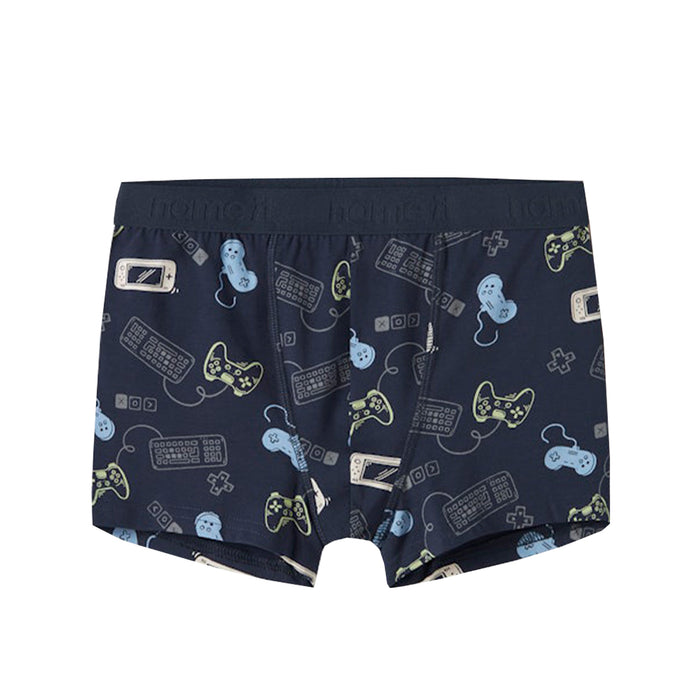N IT Boy Blue Gaming Controller Printed Boxer