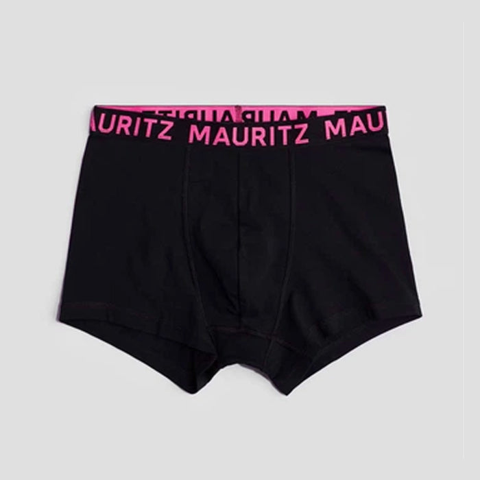 HM Boy Black With Shocking Pink Mauritz Printed Rib