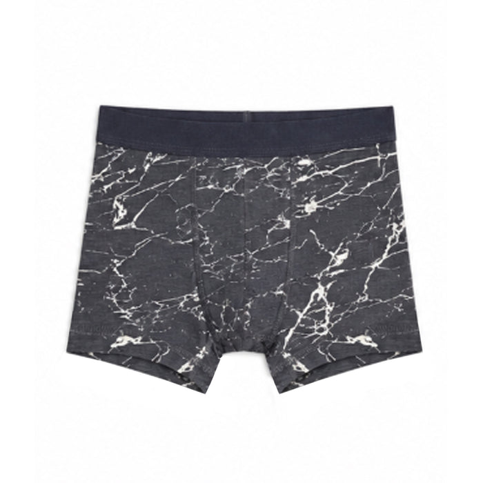 HM Boy Gray Painted Rib Boxer