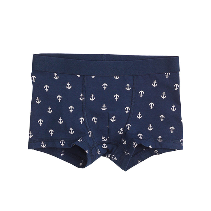 HM Boy Blue Anchor Printed Boxer