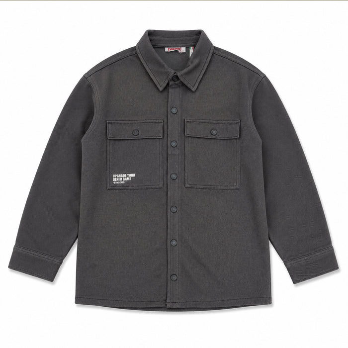 Boy Grey Front Pocket Sweat Shirt