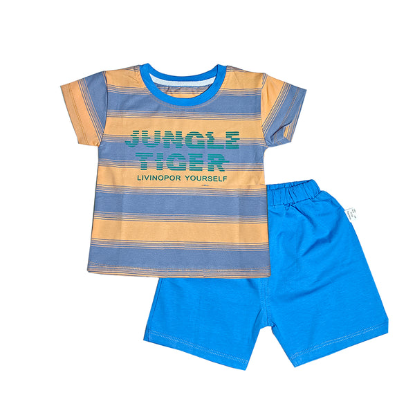 Boy T-Shirt And Short Two Piece Set