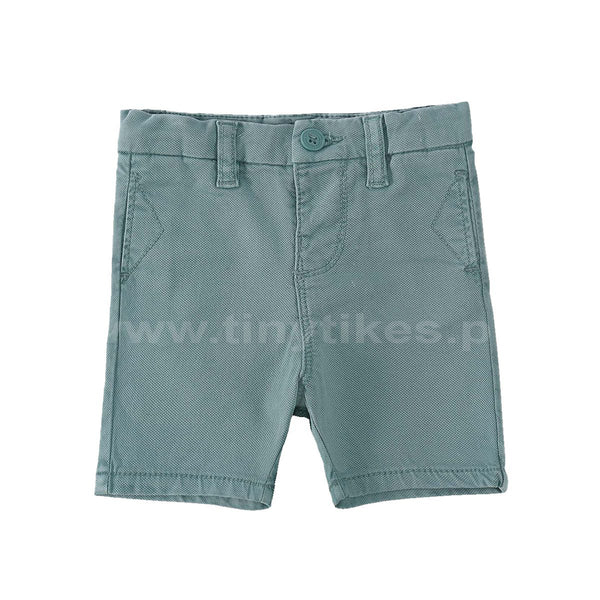 T A O Boy Denim Shorts Green Color - TinyTikes.pk