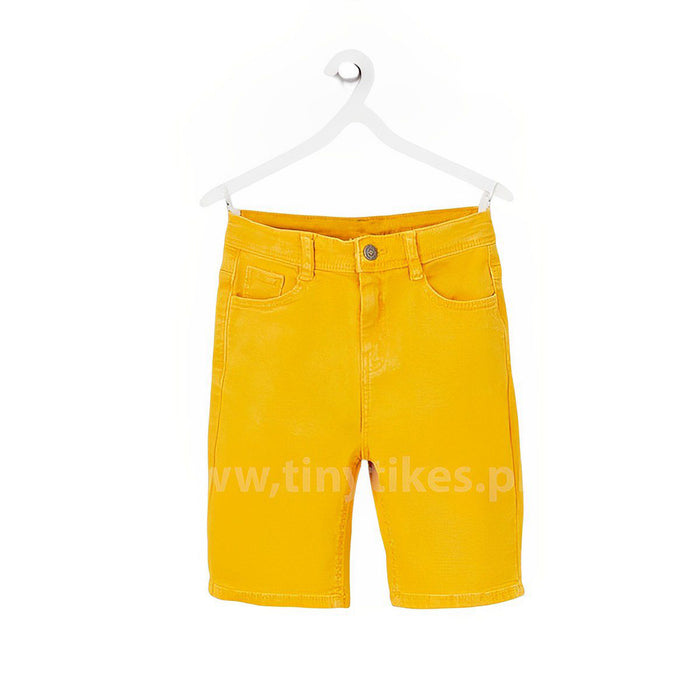T A O Boy Mustered Denim Short Plane - TinyTikes.pk