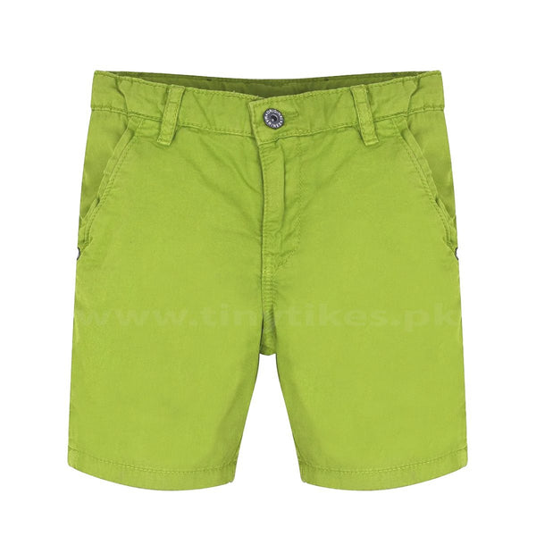 OM Sea Green Denim Shorts - TinyTikes.pk