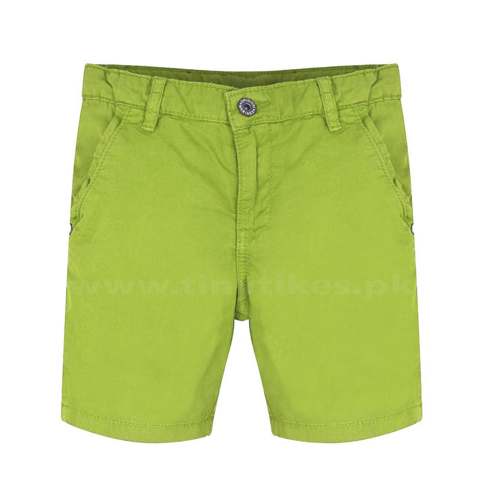 OM Sea Green Denim Shorts - TinyTikes.pk