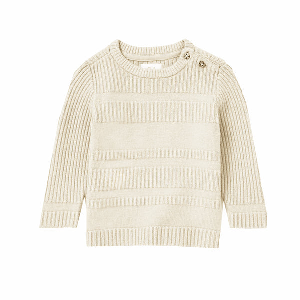 CA Boy Off White Knitted Sweater