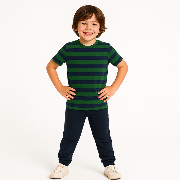 PRM Boy Green Lining T-Shirt