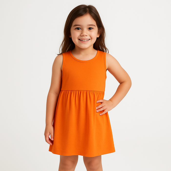 NXT Orange Jersey Top Dress