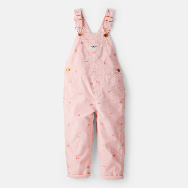 OSKH Girl Pink Corduroy Dungaree