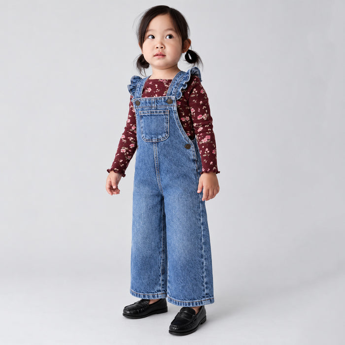 UNIT Girl Blue Denim Dungaree