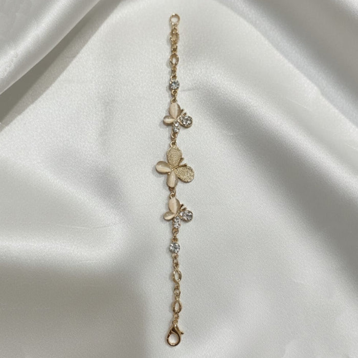 Girls Golden Stone Bracelets