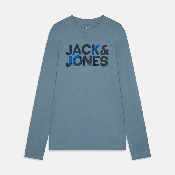 J&J Boy Blue Jack & Jones Printed T-Shirt