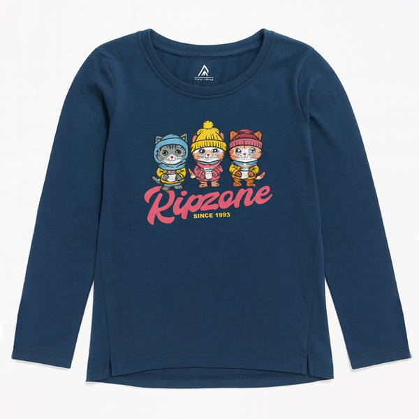 RPZ girl Zinc Cats Printed T-Shirt