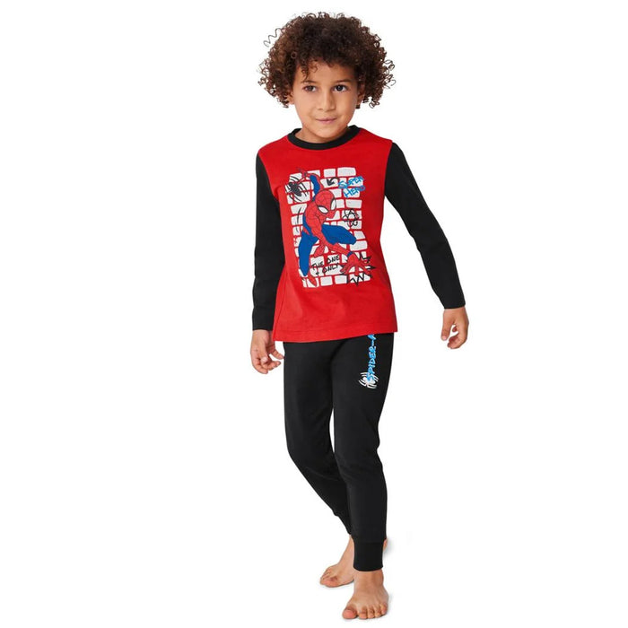 MVL Boy Red SpiderMan Full Sleeves Shirt