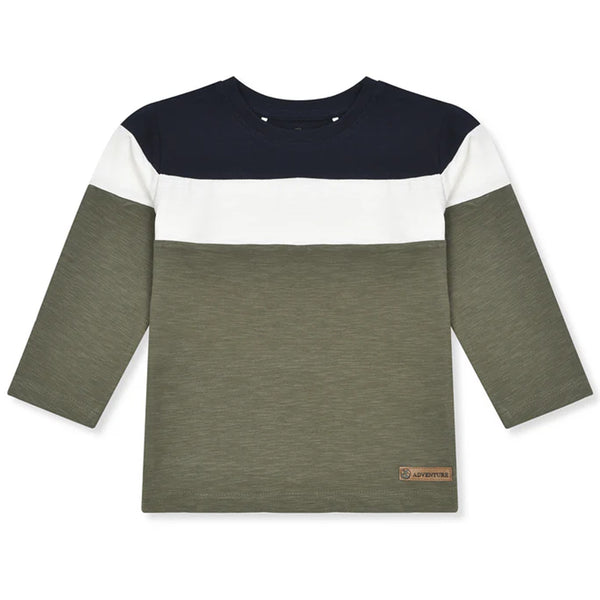 TPL Boy Green And White Color Full Sleeves Shirt