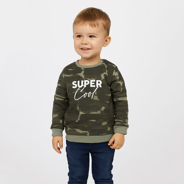 Boy Camouflage Print