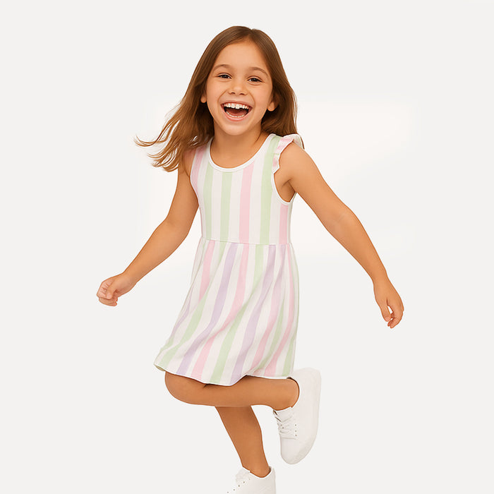 HM Girl Colorful Lining Frock