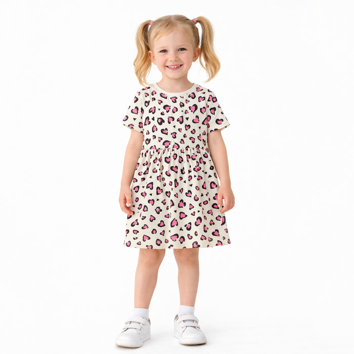 SIN SAY Girl Cheetha Design Skin Frock