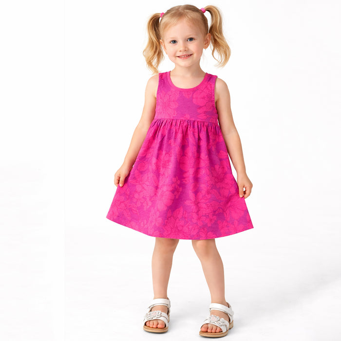 NXT Girl Flowers Printed  Frock