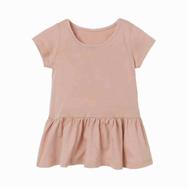 H&M Soft Cotton Jersey Pink Top Frocks