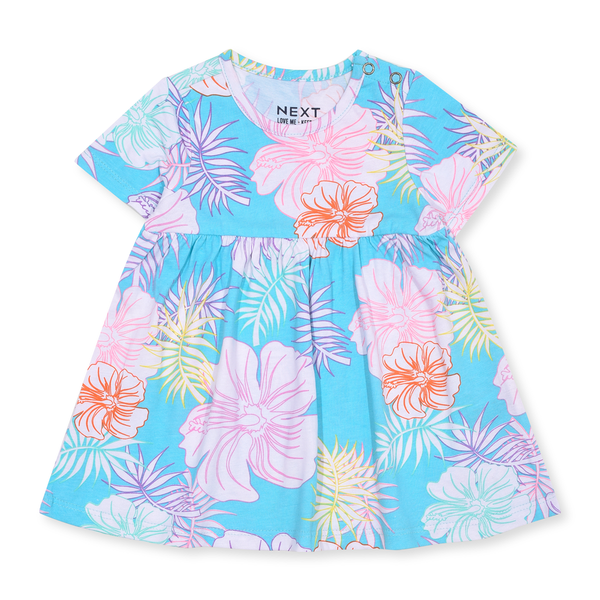 NXT Girl Flower Printed Frock