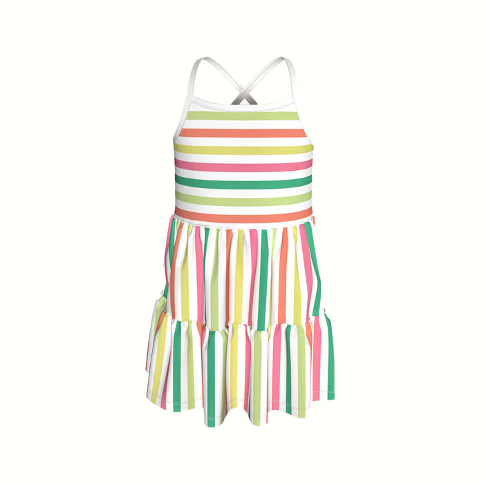 SO CUTE Girl Multi Color Lining Top