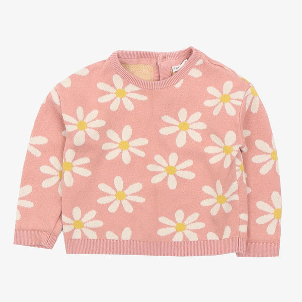 FF Girl Floral Knit Top - TinyTikes.pk