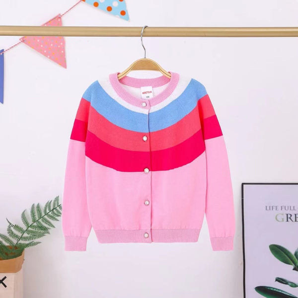 Girl Baby Pink Color Cardigan