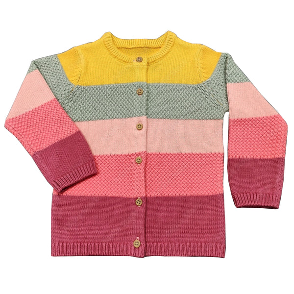 Girls Multicolor Cardigan