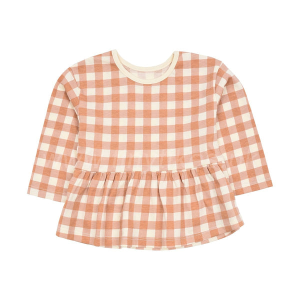 GERG Check Frock For Girls - TinyTikes.pk