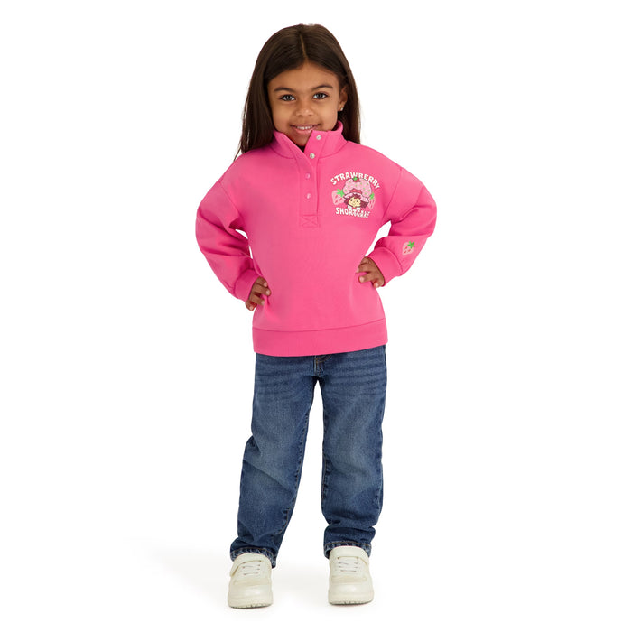 Girl Strawberry Short Cake Printed Sweat Shirt