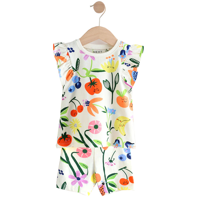 NXT Girl Flower Printed 2 Piece Set