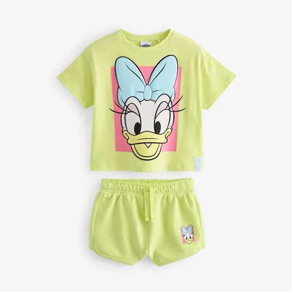 NXT Green Two Piece With Short Duck Print Set