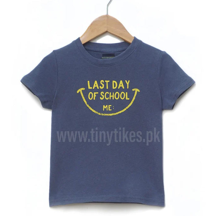 EC Boys Smile Printed Jersey T-Shirt