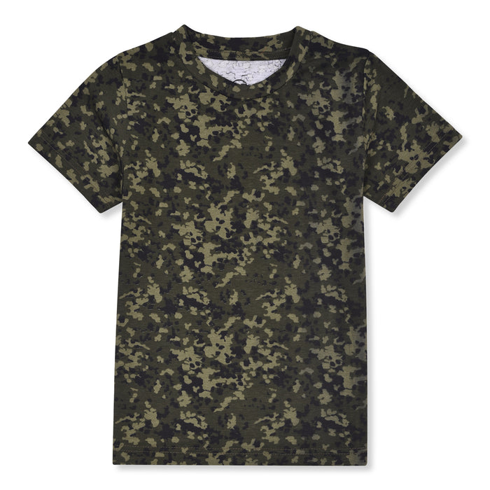 KC7 Boy Commando Design Green T-Shirt