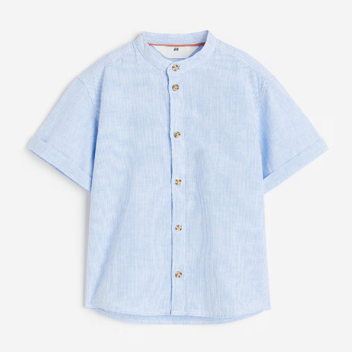 HM Boy Blue with White Lining T-SHIRT