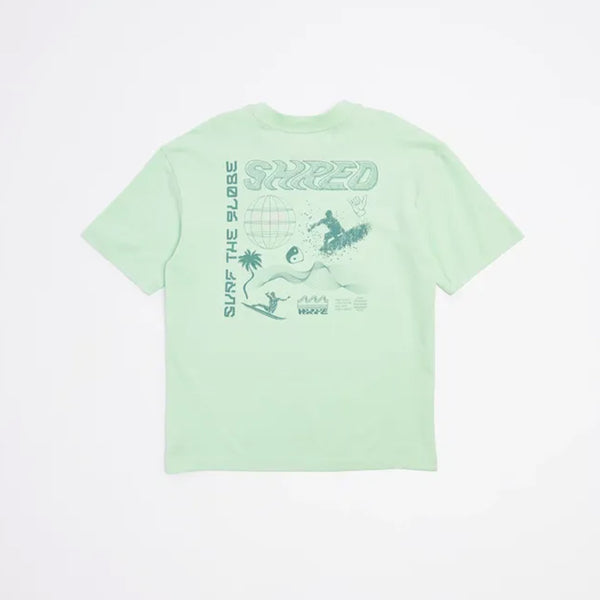 Boy Sea Green Oversize T-Shirt