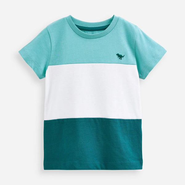 NXT Boy 3 Color Green T-shirt