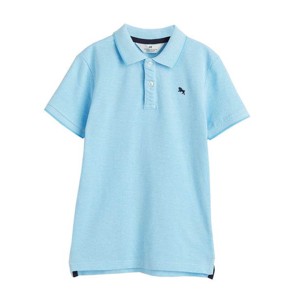 HM Boy Sky Blue Polo T-shirt