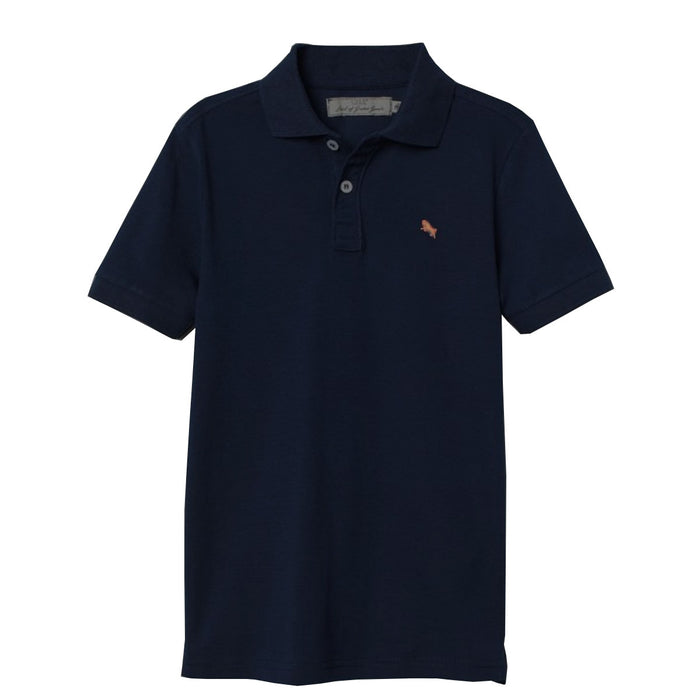 HM Boy Dark Blue Polo T-shirt