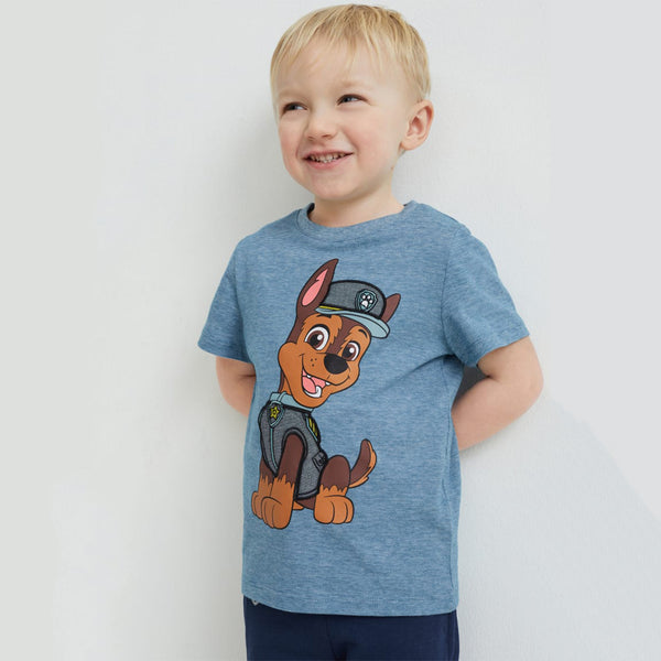 NICK Boy Blue Paw Patrol Character Print T-Shirt