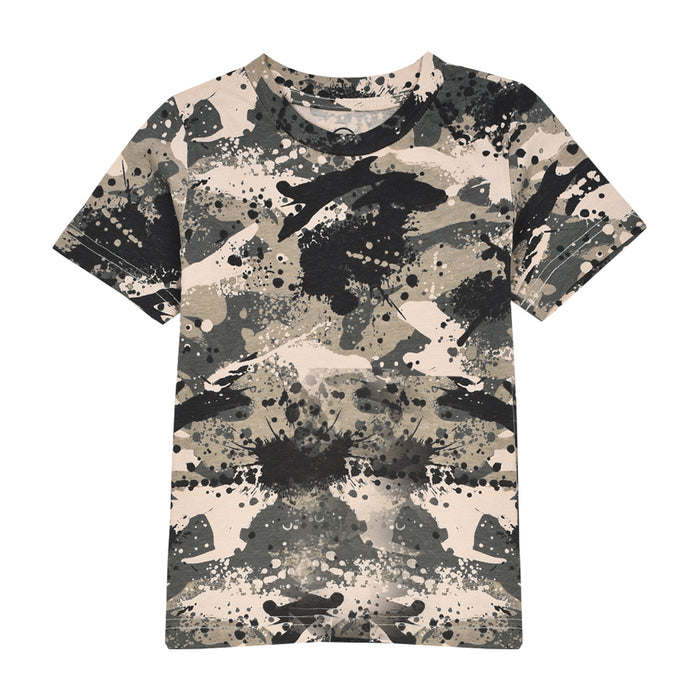 KC7 Boy Army Print T-shirt