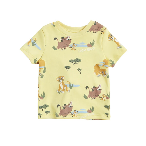 Boy Yellow Lion King Character Design T-Shirt